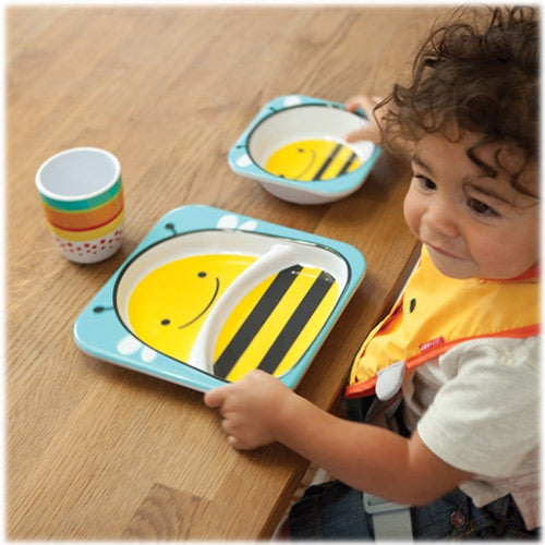 Zoo Divided Plate - Bee