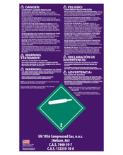 12in Jumbo Helium Tank, Includes Ribbon