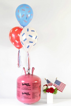 12in Jumbo Helium Tank, Includes Ribbon